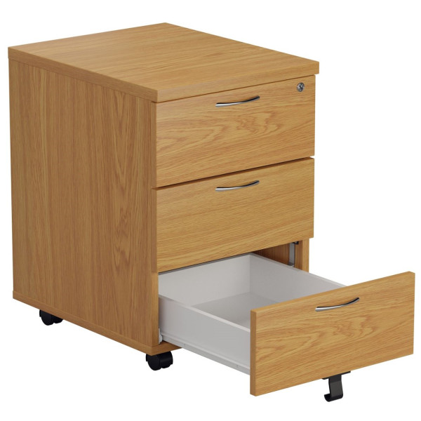 Olton Lockable Mobile Pedestal - 2 or 3 Drawer